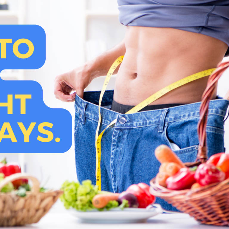 How to lose weight in 7 days.